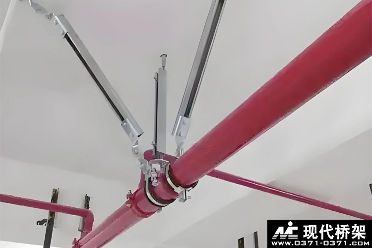 管道系统中抗震支架应用 管道系统中抗震支架应用